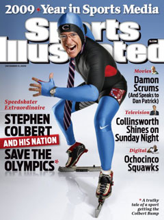 stephen colbert sports illustrated magazine cover